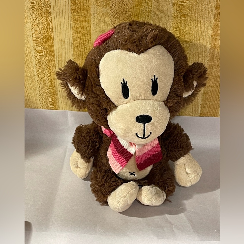 Vintage The Children's Place Monkey Lovey  Plush Stuffed Animal